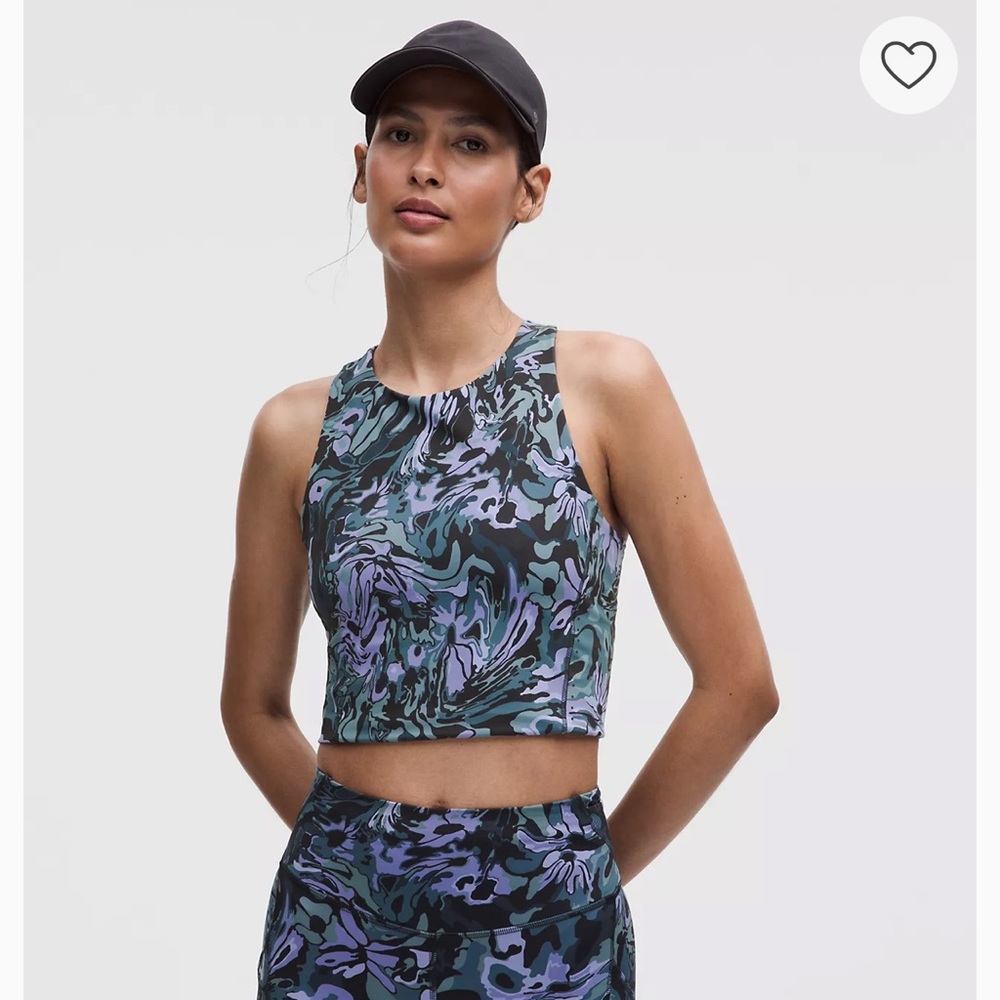 Lululemon Swift Speed Cropped Tank Top Size 10